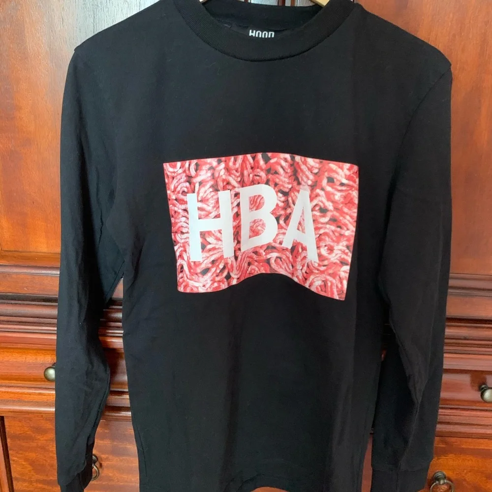 HBA hood by air ストライプ Tシャツ M 赤黒 Hood by Air | Shirts | Hba Hood By Air Classic Long Sleeve Tee